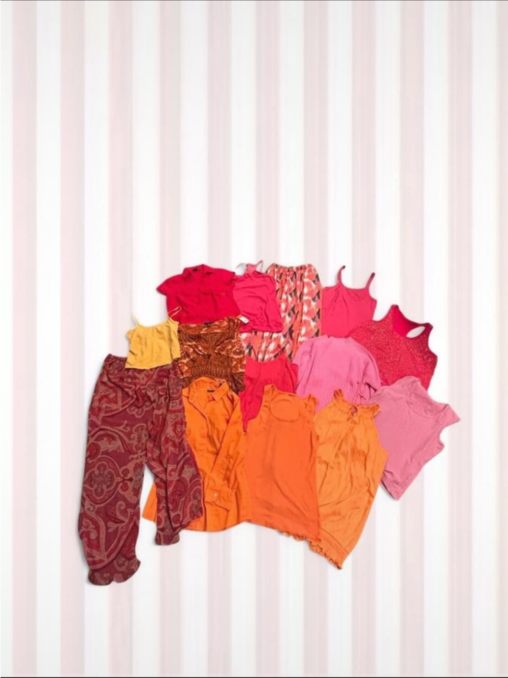 VTG Bundle Of 14 Y2K-Early 2010s Of Women’s Colorful Clothing mix sizes Lot #2
